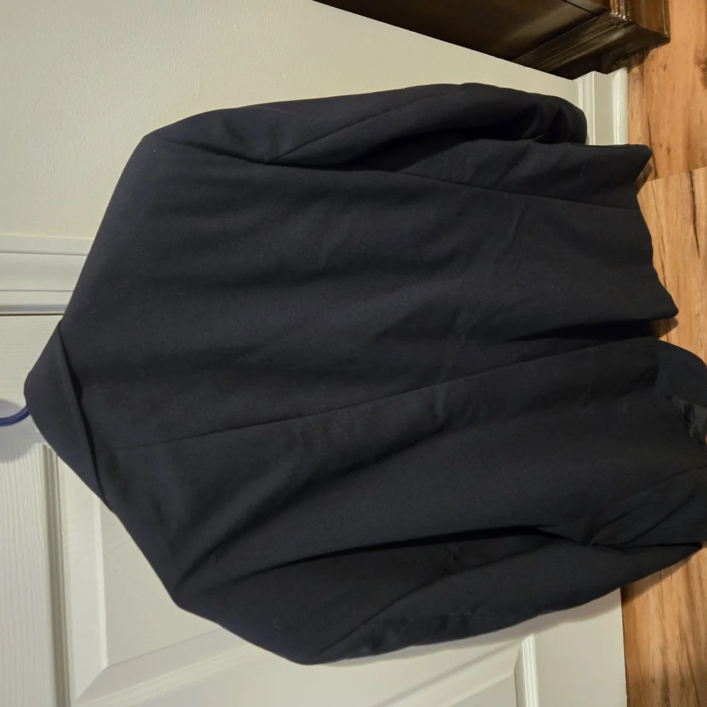 Dark Navy Blue Blazer - Picture 2 of 4